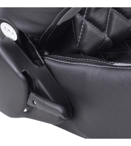 Portseat Set Las Vegas Artificial Leather Black Portseat Set Las Vegas Artificial Leather Black