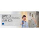 KX-TU110 Exb Tuşlu Telefon Siyah (Resmi Distribütör Garantili)